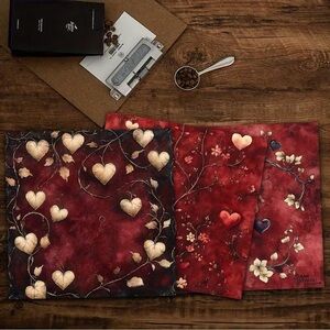 HEART PATTERN SCRAPBOOK PAPER